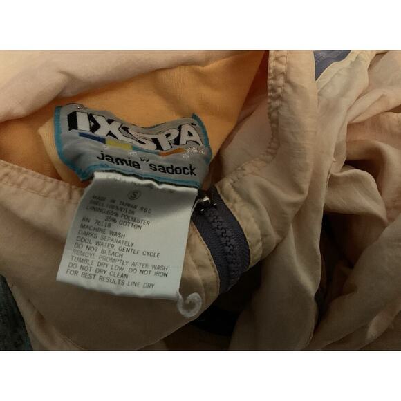 Vintage 90s IXSPA Jamie Sadock Orange Lined Jumpsuit Womens Small - Picture 15 of 16